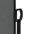 Auvent latéral rétractable anthracite 180x1000 cm