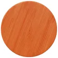 Dessus de table rond cire marron Ø30x2,5 cm bois de pin massif
