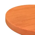 Dessus de table rond cire marron Ø30x2,5 cm bois de pin massif