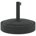 Base de parasol pour mâts Ø38 / 48 mm 25 kg rond