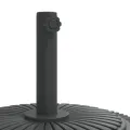 Base de parasol pour mâts Ø38 / 48 mm 25 kg rond