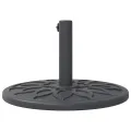Base de parasol pour mâts Ø38 / 48 mm 12 kg rond