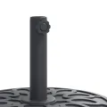 Base de parasol pour mâts Ø38 / 48 mm 12 kg rond