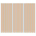 Tissu de remplacement pour auvent rayures multicolores 4,5x3,5m