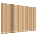 Tissu de remplacement pour auvent rayures multicolores 6x3,5 m