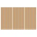 Tissu de remplacement pour auvent rayures multicolores 6x3,5 m