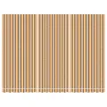 Tissu de remplacement pour auvent rayures multicolores 5x3,5 m