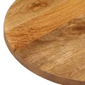 Dessus de table 80x40x3,8 cm ovale bois massif de manguier