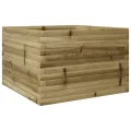 Jardinière 70x70x45,5 cm bois de pin imprégné