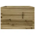 Jardinière 70x70x45,5 cm bois de pin imprégné