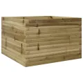 Jardinière 70x70x45,5 cm bois de pin imprégné
