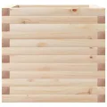 Jardinière 50x50x45,5 cm bois de pin massif