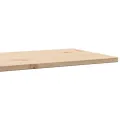 Dessus de table 2 pcs 80x40x1,7cm rectangulaire bois pin massif