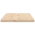 Dessus de table 2 pcs 80x40x2,5cm rectangulaire bois pin massif