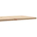 Dessus de table 2 pcs 80x40x2,5cm rectangulaire bois pin massif