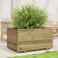 Jardinière 90x60x49,5 cm bois de pin imprégné