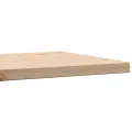 Dessus de table 40x40x2,5 cm carré bois de pin massif