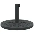 Base de parasol pour mâts Ø38 / 48 mm 12 kg rond