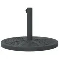 Base de parasol pour mâts Ø38 / 48 mm 12 kg rond
