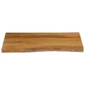 Dessus de table 80x60x2,5 cm bord vivant bois massif manguier
