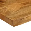 Dessus de table 80x60x2,5 cm bord vivant bois massif manguier