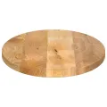 Dessus de table 140x50x3,8 cm ovale bois massif de manguier