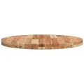Dessus de table rond Ø70x4 cm bois massif d'acacia