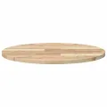 Dessus de table rond Ø60x2 cm bois massif d'acacia