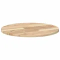 Dessus de table rond Ø60x2 cm bois massif d'acacia