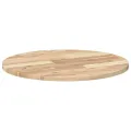 Dessus de table rond Ø60x2 cm bois massif d'acacia