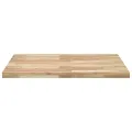 Dessus de table carré 90x90x4 cm bois massif d'acacia