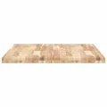 Dessus de table rectangulaire 100x80x4 cm bois massif d'acacia