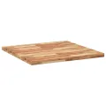 Dessus de table carré 90x90x4 cm bois massif d'acacia