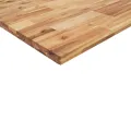 Dessus de table carré 90x90x4 cm bois massif d'acacia