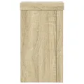 Supports pour plantes 2 pcs chêne sonoma bois d'ingénierie