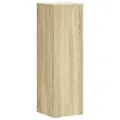 Supports pour plantes 2 pcs chêne sonoma bois d'ingénierie