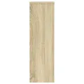 Supports pour plantes 2 pcs chêne sonoma bois d'ingénierie