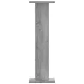 Supports pour plantes 2 pcs sonoma gris bois d'ingénierie