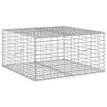 Panier gabion avec couvercle 100x100x50 cm fer galvanisé