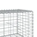 Panier gabion avec couvercle 900x100x50 cm fer galvanisé