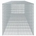 Panier gabion avec couvercle 550x100x100 cm fer galvanisé