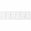 Panier gabion avec couvercle 600x50x150 cm fer galvanisé