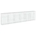 Panier gabion avec couvercle 600x50x150 cm fer galvanisé