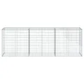 Panier gabion avec couvercle 300x50x100 cm fer galvanisé