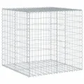 Panier gabion avec couvercle 100x100x100 cm fer galvanisé