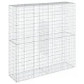 Panier gabion avec couvercle 200x50x200 cm fer galvanisé