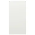 Portant de bois de chauffage blanc 60x40x80 cm acier