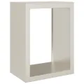 VidaXL Étagère à bois 60x40x80 cm acier résistant aux intempéries