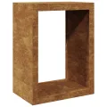 VidaXL Étagère à bois 60x40x80 cm acier résistant aux intempéries