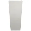 Jardinières 2 pcs 35x35x75 cm acier inoxydable